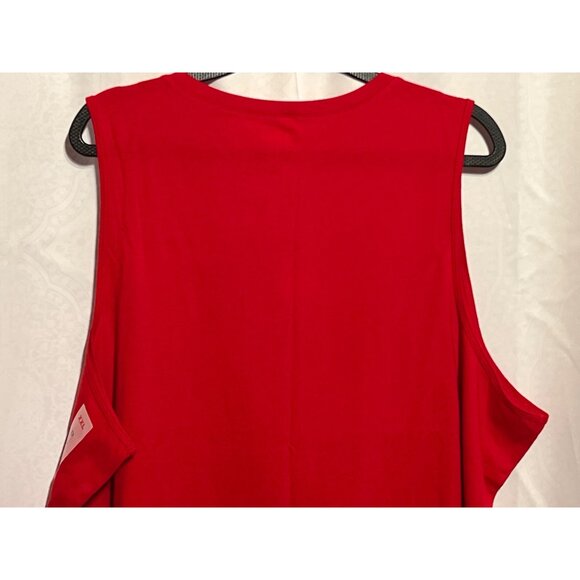 Old Navy Red Sleeveless Tank Top XXL Featuring USA Flag Graphic - Picture 4 of 9